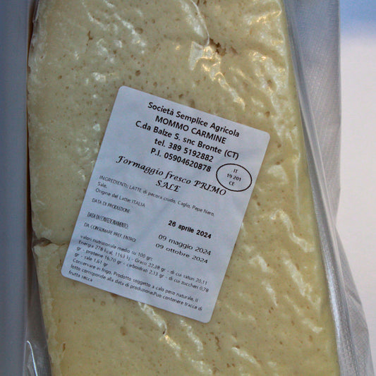 Formaggio fresco primo sale