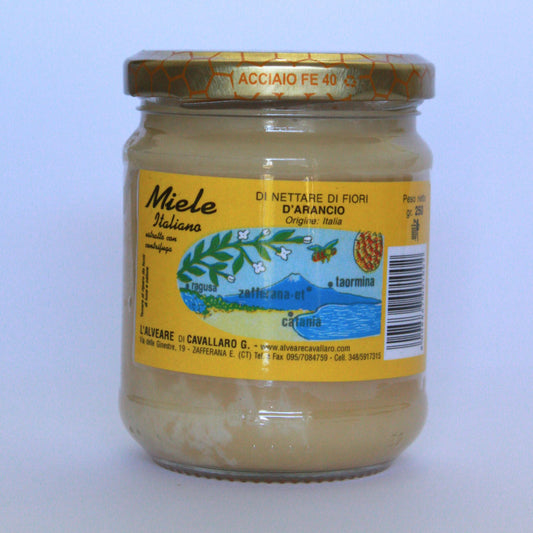 Miele di nettare di fiori d'arancio