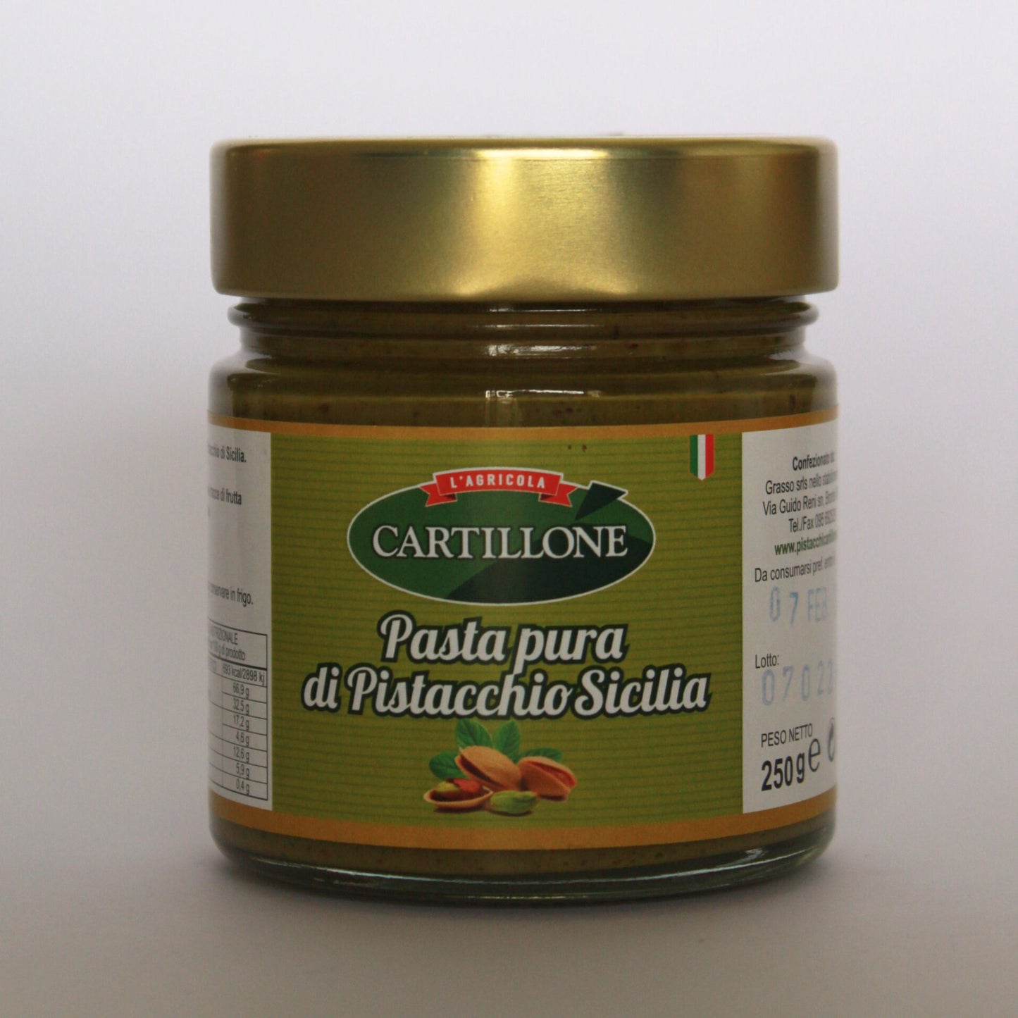 Pasta pura di pistacchio