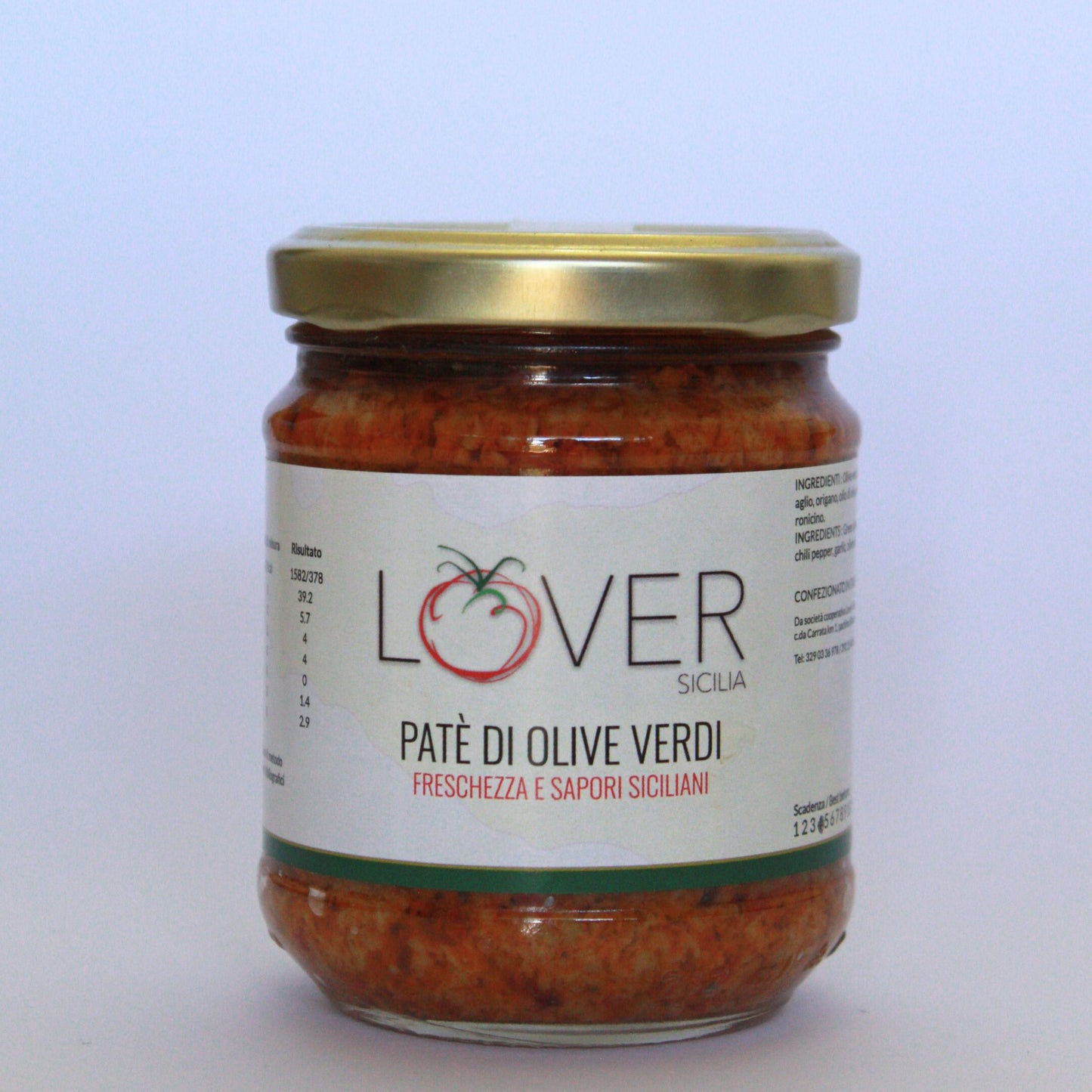 Patè di olive verdi