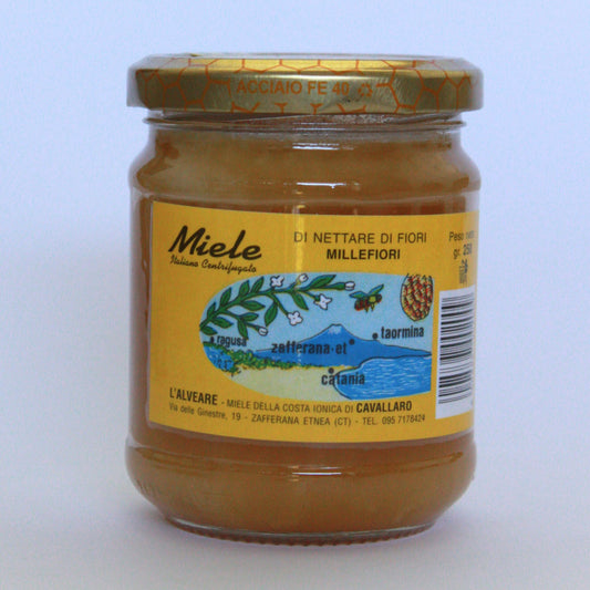 Miele di nettare di fiori millefiori